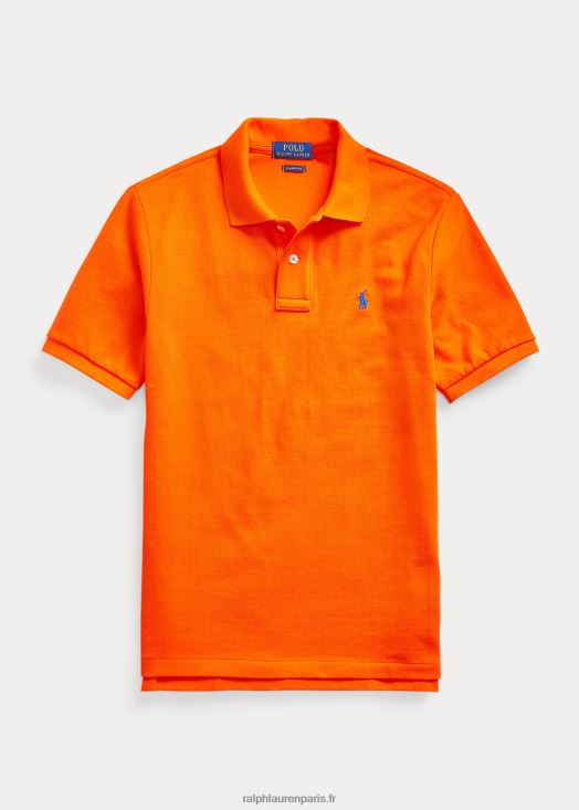 le polo iconique en maille 46T60T6034 enfants Ralph Lauren voile orange - Cliquez sur l'image pour la fermer