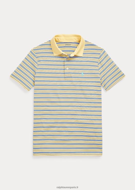 polo en jersey à rayures 46T60T6613 enfants Ralph Lauren maïs jaune multi
