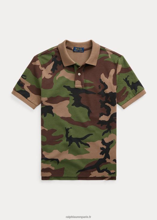 polo en maille de coton 46T60T6225 enfants Ralph Lauren surplus de camouflage