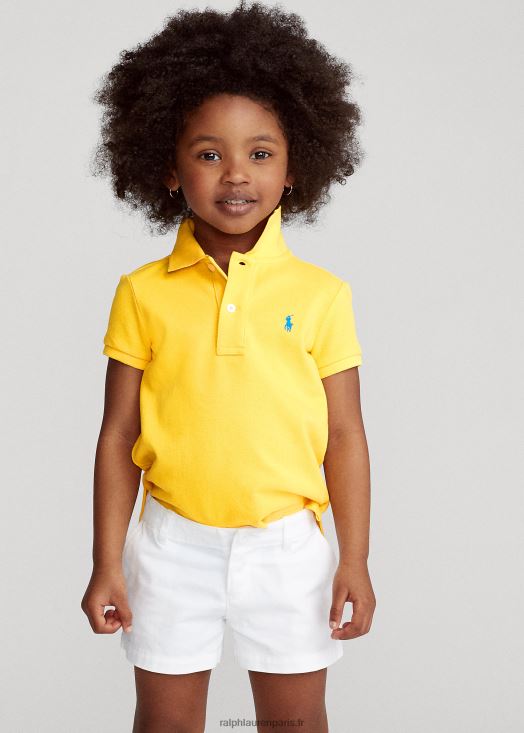 polo en maille de coton 46T60T6746 enfants Ralph Lauren albacore