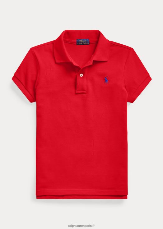 polo en maille de coton 46T60T6982 enfants Ralph Lauren rl 2000 rouge