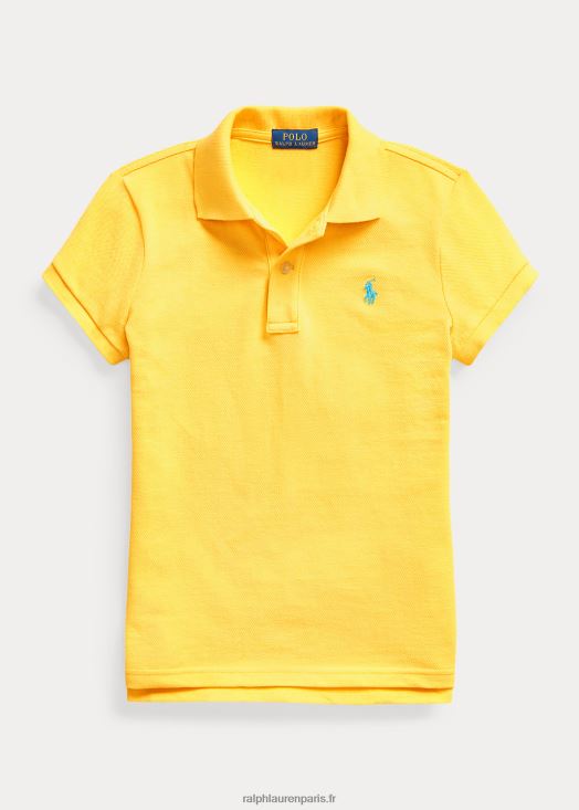 polo en maille de coton 46T60T6985 enfants Ralph Lauren albacore