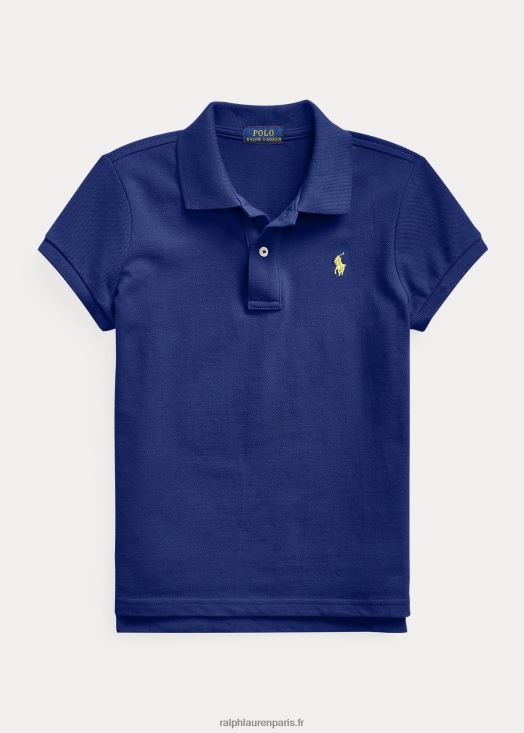 polo en maille de coton 46T60T7005 enfants Ralph Lauren chute royale