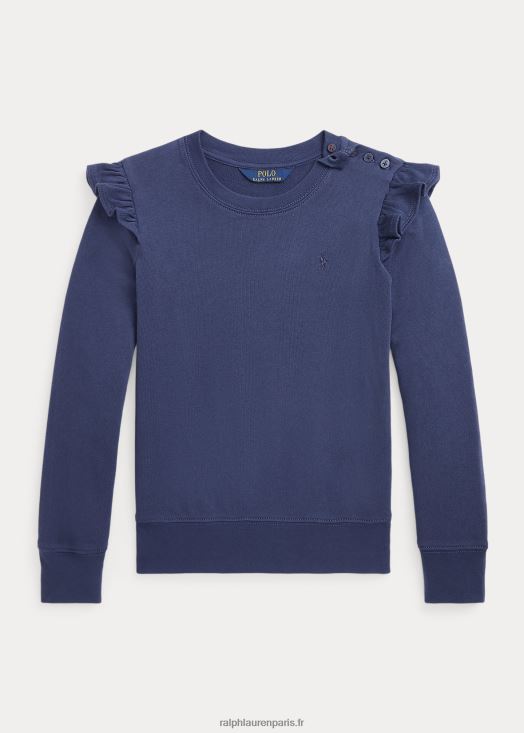 sweat-shirt spa éponge à volants 46T60T7597 enfants Ralph Lauren marine rustique