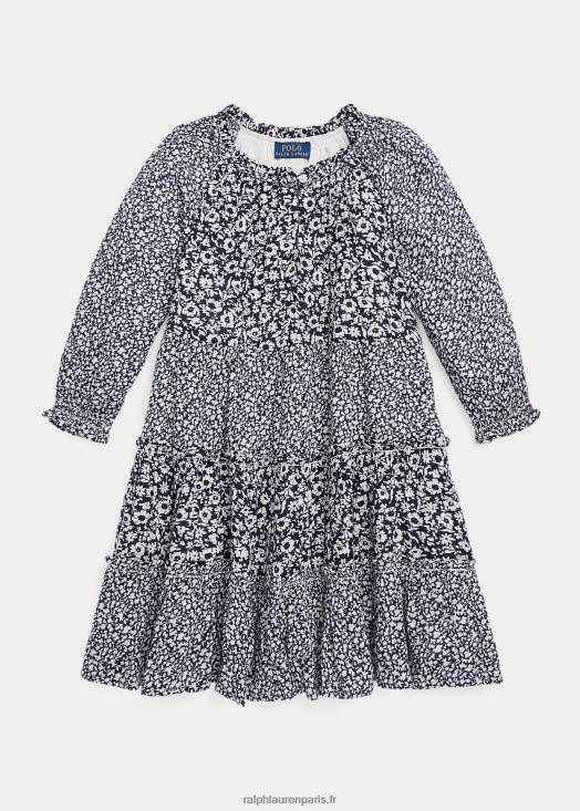 robe en gaze à fleurs 46T60T7458 enfants Ralph Lauren chloé/camille fleuri