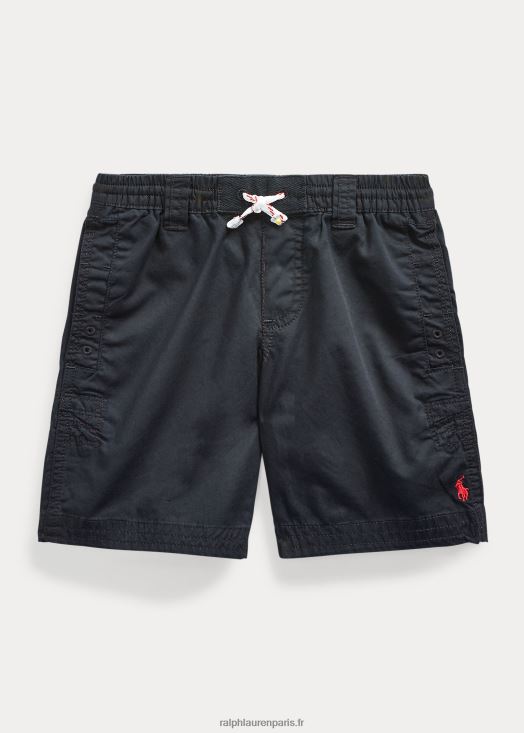short chino à cordon de serrage 46T60T5625 enfants Ralph Lauren noir