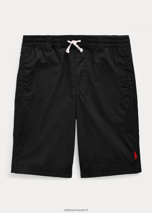 short chino à cordon de serrage 46T60T5643 enfants Ralph Lauren noir