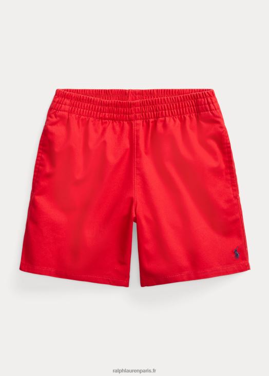 short chino extensible 46T60T5887 enfants Ralph Lauren rl 2000 rouge