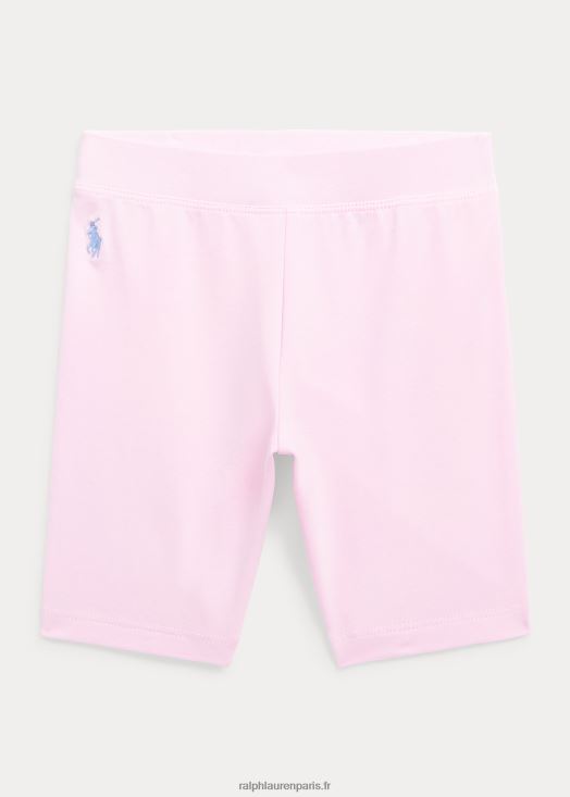short cycliste en jersey stretch 46T60T6830 enfants Ralph Lauren rose carmel