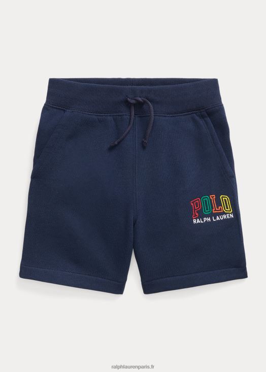 short en molleton à logo 46T60T5846 enfants Ralph Lauren marine de croisière