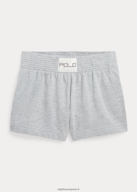 short en molleton à logo 46T60T7619 enfants Ralph Lauren bruyère printanière