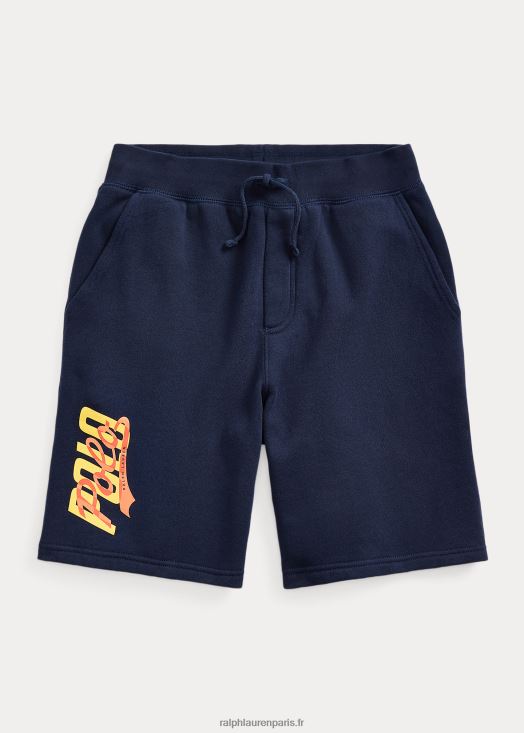 short en molleton à logo 46T60T9929 enfants Ralph Lauren marine de croisière