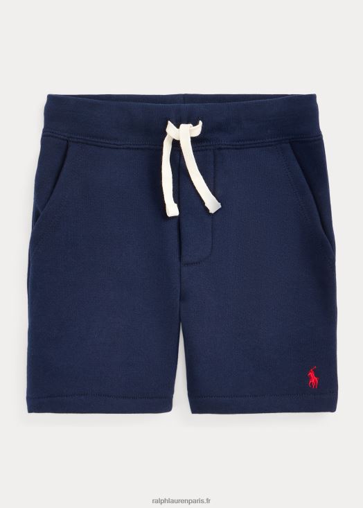 short en polaire avec cordon de serrage 46T60T5841 enfants Ralph Lauren marine de croisière