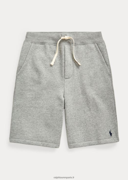 short en polaire avec cordon de serrage 46T60T6197 enfants Ralph Lauren bruyère sport foncé