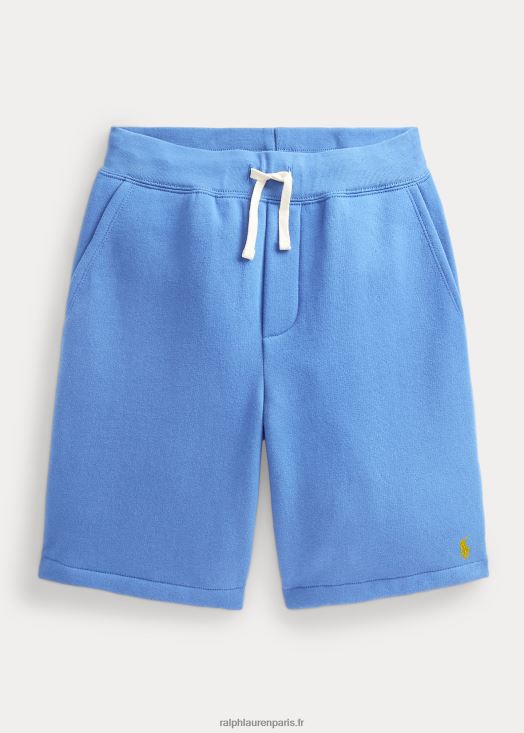 short en polaire avec cordon de serrage 46T60T6198 enfants Ralph Lauren bleu de l'île du port