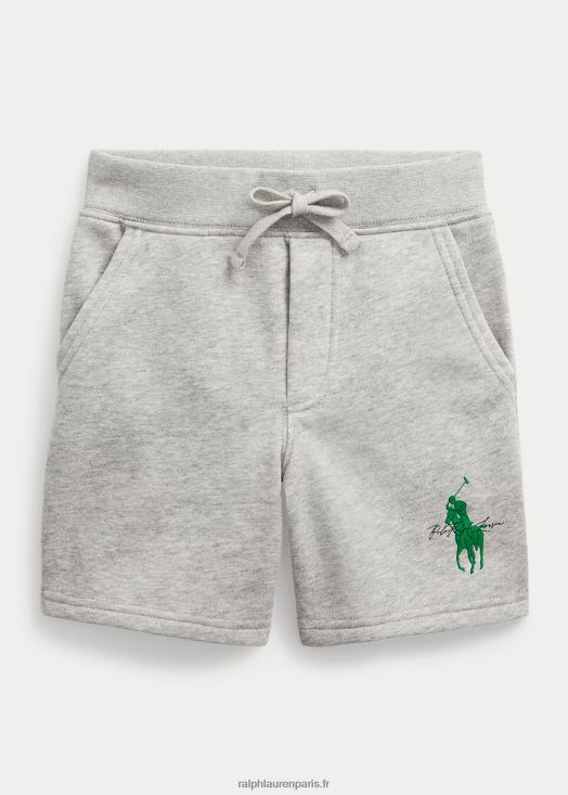short polaire big pony 46T60T5797 enfants Ralph Lauren andover bruyère
