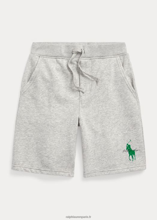 short polaire big pony 46T60T9853 enfants Ralph Lauren andover bruyère