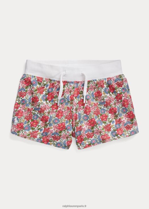 short spa éponge fleuri 46T60T6884 enfants Ralph Lauren fleurs de camden