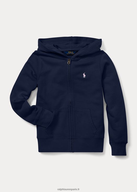 sweat à capuche en molleton 46T60T7026 enfants Ralph Lauren marine raffinée