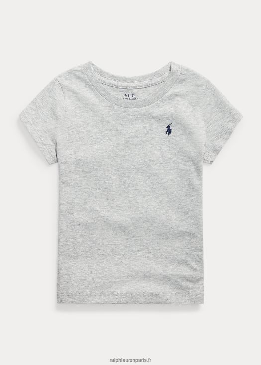 t-shirt en jersey de coton 46T60T6907 enfants Ralph Lauren andover bruyère