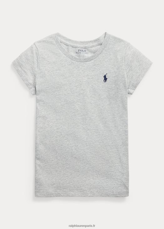 t-shirt en jersey de coton 46T60T7220 enfants Ralph Lauren andover bruyère