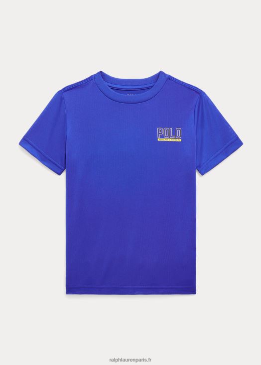 t-shirt en jersey à logo 46T60T9774 enfants Ralph Lauren étoile saphir