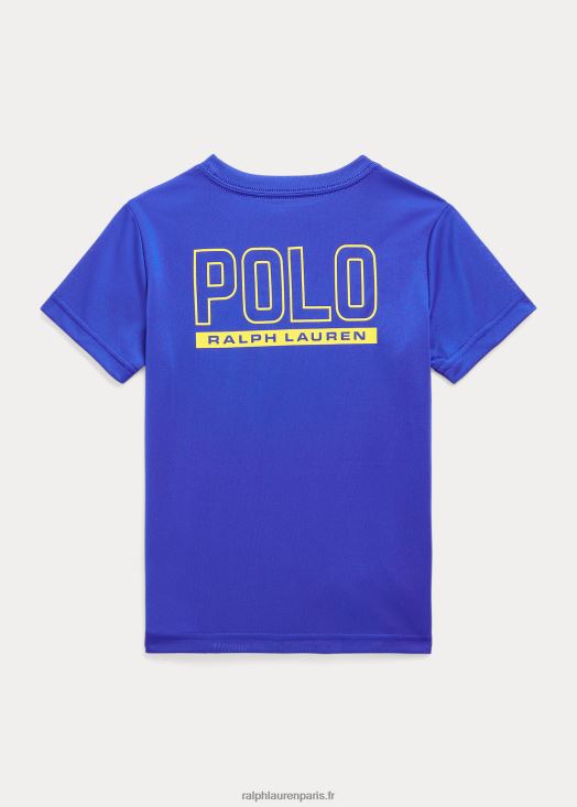 t-shirt en jersey à logo 46T60T9774 enfants Ralph Lauren étoile saphir
