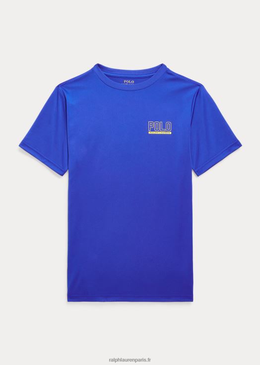 t-shirt en jersey à logo 46T60T9817 enfants Ralph Lauren étoile saphir