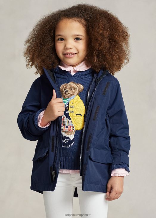 veste déperlante p-layer 1 46T60T5657 enfants Ralph Lauren marine de newport