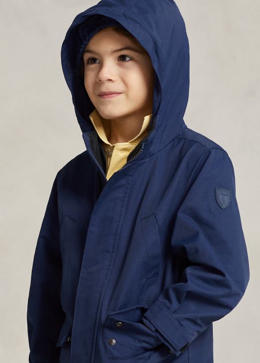 veste déperlante p-layer 1 46T60T5657 enfants Ralph Lauren marine de newport