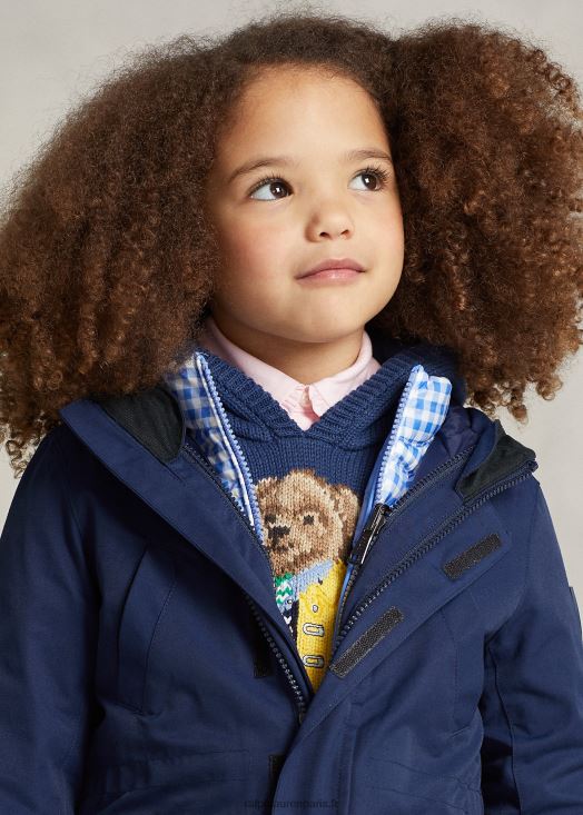veste déperlante p-layer 1 46T60T5657 enfants Ralph Lauren marine de newport