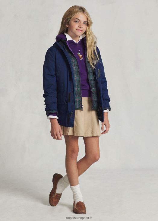 veste déperlante p-layer 1 46T60T6008 enfants Ralph Lauren marine de newport