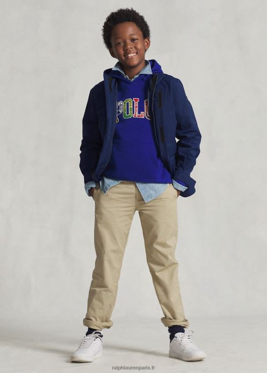 veste déperlante p-layer 1 46T60T6008 enfants Ralph Lauren marine de newport