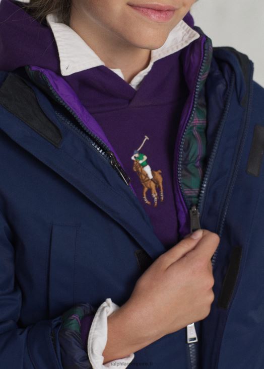 veste déperlante p-layer 1 46T60T6008 enfants Ralph Lauren marine de newport