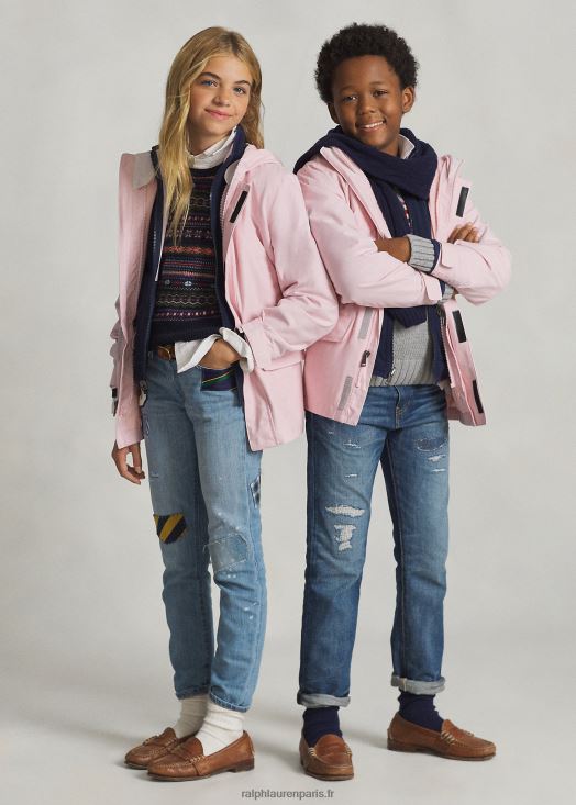 veste déperlante p-layer 1 46T60T6009 enfants Ralph Lauren soupçon de rose