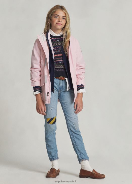 veste déperlante p-layer 1 46T60T6009 enfants Ralph Lauren soupçon de rose