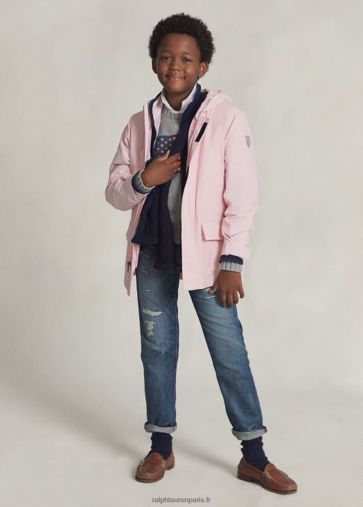 veste déperlante p-layer 1 46T60T6009 enfants Ralph Lauren soupçon de rose