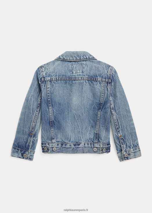 veste de camionneur en jean 46T60T6436 enfants Ralph Lauren lavage de Timmons