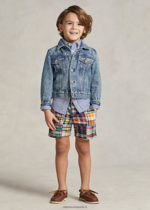 veste de camionneur en jean 46T60T6436 enfants Ralph Lauren lavage de Timmons