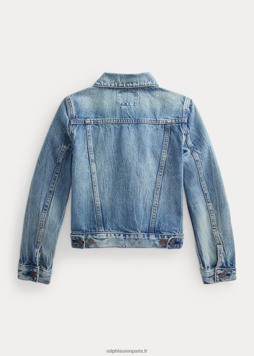 veste de camionneur en jean 46T60T6917 enfants Ralph Lauren lavage de dafnie