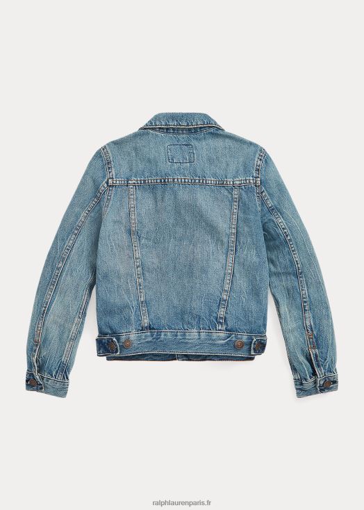 veste de camionneur en jean 46T60T6972 enfants Ralph Lauren lavage de dafnie