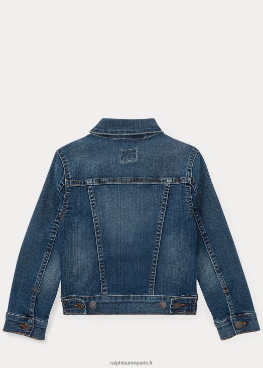 veste de camionneur en jean 46T60T7514 enfants Ralph Lauren lavage de marcella