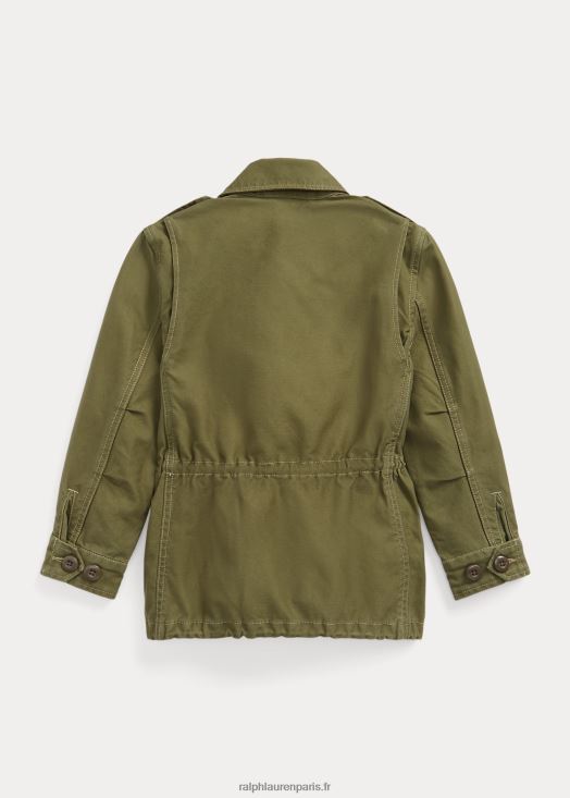 veste en sergé de coton 46T60T6893 enfants Ralph Lauren sentier du jardin