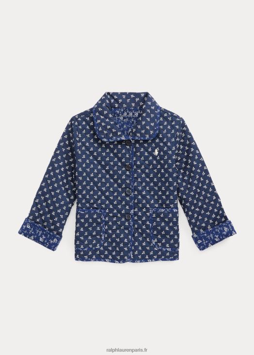 veste matelassée réversible à fleurs 46T60T7450 enfants Ralph Lauren madelyn fleuri/bourgeon de lille