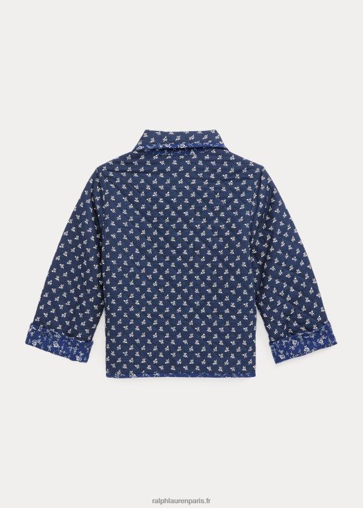 veste matelassée réversible à fleurs 46T60T7450 enfants Ralph Lauren madelyn fleuri/bourgeon de lille