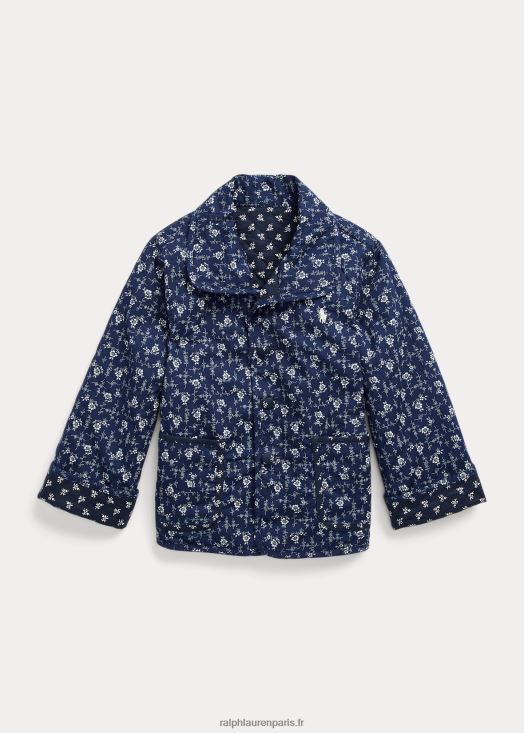 veste matelassée réversible à fleurs 46T60T7450 enfants Ralph Lauren madelyn fleuri/bourgeon de lille