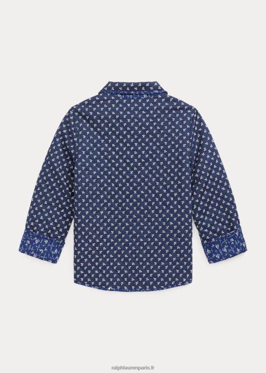veste matelassée réversible à fleurs 46T60T7580 enfants Ralph Lauren madelyn fleuri/bourgeon de lille