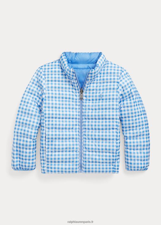 veste réversible p-layer 2 46T60T6477 enfants Ralph Lauren multi vichy