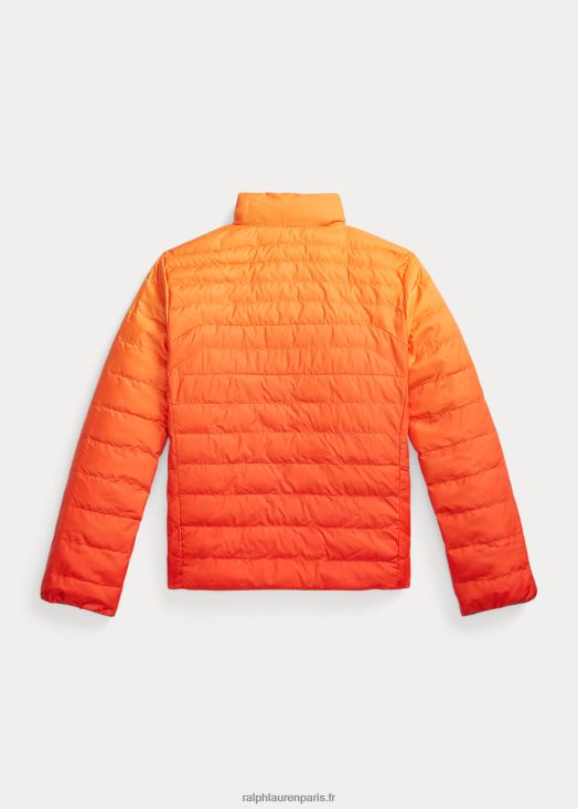 veste réversible p-layer 2 46T60T6616 enfants Ralph Lauren ombre/kaki désert