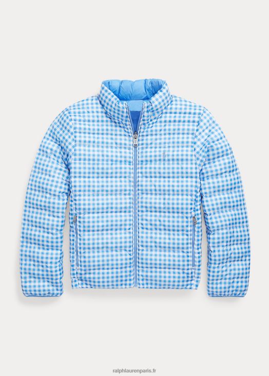 veste réversible p-layer 2 46T60T6620 enfants Ralph Lauren vichy/bleu